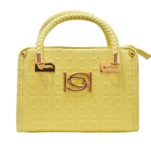 Bebe Alexandra small satchel blonde